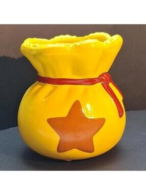 Nintendo Animal Crossing Bell money Bag Plant Pot 6” Planter Paladone Nintendo